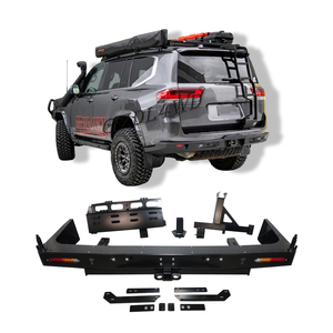 Soporte para neumáticos todoterreno 4x4, soporte para bidones, parachoques trasero para LAND CRUISER 300 SERIES LC300 2022 - Product Image 2
