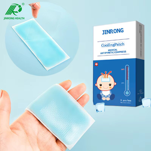 Patch rafraîchissant de qualité médicale CE ISO haute performance pour fièvre élevée avec hydrogel pour une réduction rapide de la chaleur pour les enfants à domicile - Product Image 1
