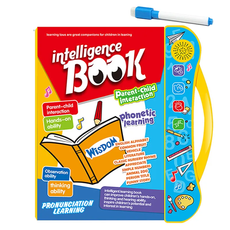 Intelligence English reading book study children toys educational learning machine