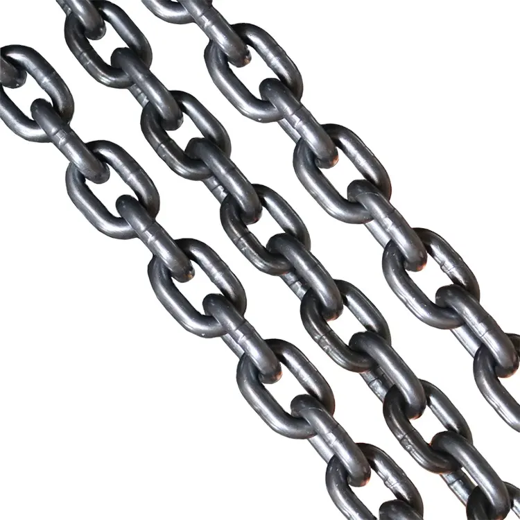 Black Chain G80 Manganese Steel Lifting Chain For Hoist
