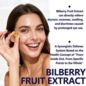 Harga terbaik jumlah besar Gel lembut mata Bilberry Lutein kapsul Zeaxanthin untuk Suplemen perbaikan penglihatan Bilberry Softgel - Product Image 3