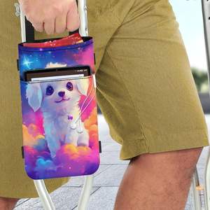 Échantillon gratuit : Sac de transport réglable pour béquilles et cannes, en aluminium, pour personnes âgées, avec embouts de remplacement en caoutchouc pour béquilles - Product Image 3