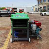 6. Tonne/Hr a avancé la machine diesel à grande vitesse de coupeur de paille d'agriculture d'ensilage