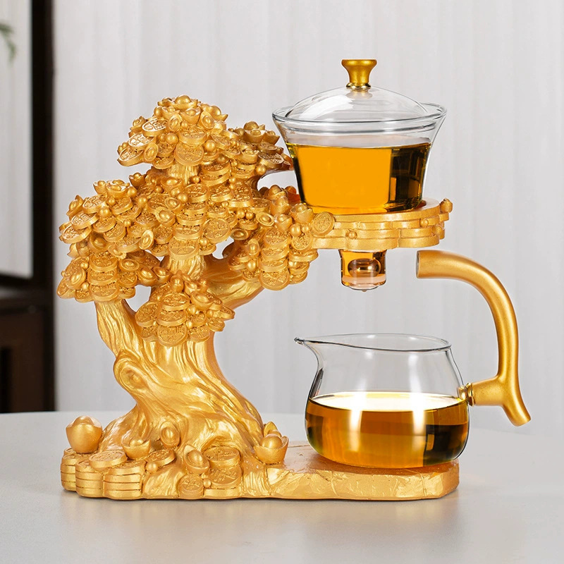 Infuseur à thé + tasse Money Tree Gold