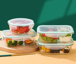 Recipiente de Vidrio para Almacenamiento de Alimentos Sin Tapa de Fenol A - Product Image 3