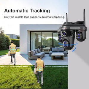 LS VISION 2025 Ultra HD Caméra réseau de sécurité 14MP <span class=keywords><strong>360</strong></span> ° Panoramique Suivi automatique Sept objectifs Quatre écrans Trois PTZ Intégré - Product Image 4