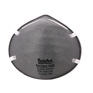 NIOSH cho N95 được chứng nhận Bông sơn mặt nạ với bộ lọc <span class=keywords><strong>carbon</strong></span> EN149 mặt nạ & Mặt nạ dùng trong công nghiệp - Product Image 2