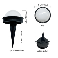 Guirlande lumineuse LED RVB multicolore 2700K pour jardin extérieur, étanche IP65, âme en cuivre, Ra80, 5.5V, 50000 heures, pour couloir et pelouse