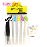 Crayon mécanique en plastique en forme de chat de dessin animé, très vendu, économique, papeterie scolaire tendance, vente en gros d'usine, OEM