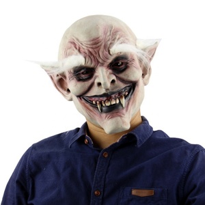 Máscara de Látex para Fiesta de Halloween, Máscara de Terror con Sombrero para Disfraces de Halloween, Bar, Realista - Product Image 2