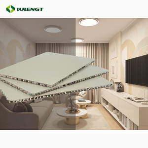 Panneaux muraux en nid d'abeille en aluminium SPC légers, anti-décoloration, décoratifs d'intérieur, imperméables - Product Image 4