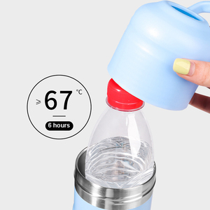 Custom portatile in acciaio inox coibentato sottovuoto Soda birra <span class=keywords><strong>vino</strong></span> refrigeratori isolato sottovuoto porta bottiglia d'acqua <span class=keywords><strong>con</strong></span> manico - Product Image 6