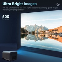 Hotack Nouvelle Arrivée L015 Full HD 1080P Smart Android LCD Projecteur Home Cinéma Film & 4K Sans Fil Téléphone Projecteur