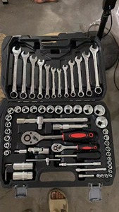 Thép Carbon Của Nhãn Hiệu Công Cụ Kit 121 46 82Pcs Ô Tô Sửa Chữa Cơ Khí Cờ Lê Đặt Hộp Nhà Ổ Cắm Đặt Dụng Cụ Tay Nhựa - Product Image 3