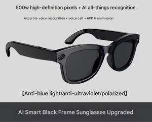 Lunettes de soleil intelligentes IA 2025 – Nouveau casque portable étanche IP67, autonomie de 7 à 8 heures, musique, photos, traduction vocale - Product Image 6