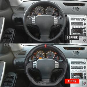 <span class=keywords><strong>Volant</strong></span> <span class=keywords><strong>en</strong></span> <span class=keywords><strong>cuir</strong></span> à <span class=keywords><strong>coudre</strong></span> à la main <span class=keywords><strong>en</strong></span> usine pour pièces de berline Infiniti G35 coupé <span class=keywords><strong>volant</strong></span> 2004 2005 2006 2007 - Product Image 2