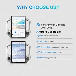 NaviHua for Chevrolet Colorado/GMC Canyon 2014-2018 Car Upgrade 14.4'' Android Car Radio GPS Navigation Multimedia <b>Auto</b> Stereo - Product Image 6