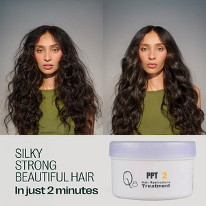 <span class=keywords><strong>Maschera</strong></span> <span class=keywords><strong>per</strong></span> <span class=keywords><strong>Capelli</strong></span> Q8 PPT 2 con Peptidi Proteici, Ripara i Danni e Ripristina la Forza <span class=keywords><strong>per</strong></span> <span class=keywords><strong>Capelli</strong></span> Estremamente Secchi e Danneggiati, Peptidi Bonder - Product Image 2