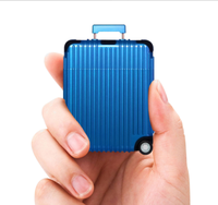 Housse drôle de conception de valise en PC + TPU pour AirPods 3/2/1/pro/pro 2