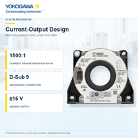 Capteur de courant AC/DC haute précision Yokogawa CT1000A 1000 A, bande passante électronique DC 300 kHz (-3 dB) pour test de moteur d'onduleur de véhicule électrique