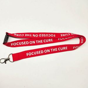 Lanière personnalisée en polyester RPET écologique, durable et tendance, avec boucle à dégagement rapide et impression en relief offset pour carte d'identité - Product Image 4