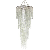 Décoration de mariage pour événement à la maison Lustre suspendu en perles acryliques longues avec pendentifs décoratifs d'intérieur Lustre