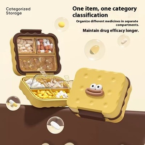 New 7 ngăn nhựa <span class=keywords><strong>PP</strong></span> hình chữ nhật y học & Lưu trữ đồ trang sức <span class=keywords><strong>box</strong></span> với nắp chống thấm nước cho du lịch thuận tiện - Product Image 4