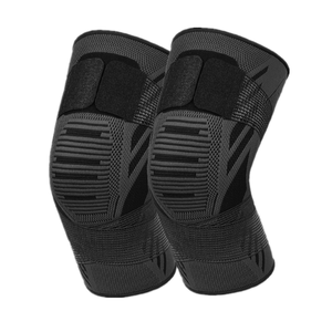 Genouillères réglables personnalisées par le fabricant / Manchon de compression pour genouillère / Paire de supports de genou / Support articulaire puissant pour le genou - Product Image 1