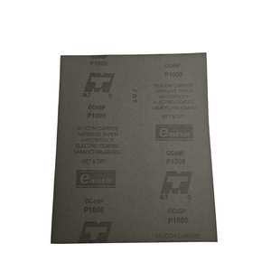 Papier abrasif en carbure de silicium imperméable à haute dureté, format rectangulaire, en papier kraft, pour meuleuses – Vente directe usine - Product Image 4