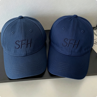 Casquettes de baseball personnalisées en coton pur brodé, style papa, tendance 2026