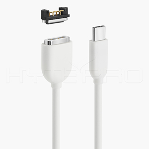 Câble <span class=keywords><strong>de</strong></span> charge magnétique USB-C vers 4 broches PD HYTEPRO M518W pour applications médicales et connectées - Product Image 4