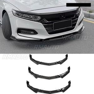 For Honda 10th Gen Accord 18-21 Car Front Bumper <b>Lip</b> Carbon Look Car Accessories for Honda Accord 18-21 Car Accessories - Product Image 1