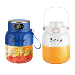 Fruit Juicer Beker Usb Oplaadbare Chopper Draagbare Mini Milkshake Blender Smoothie Mixer Citrus Citroensap Extractor