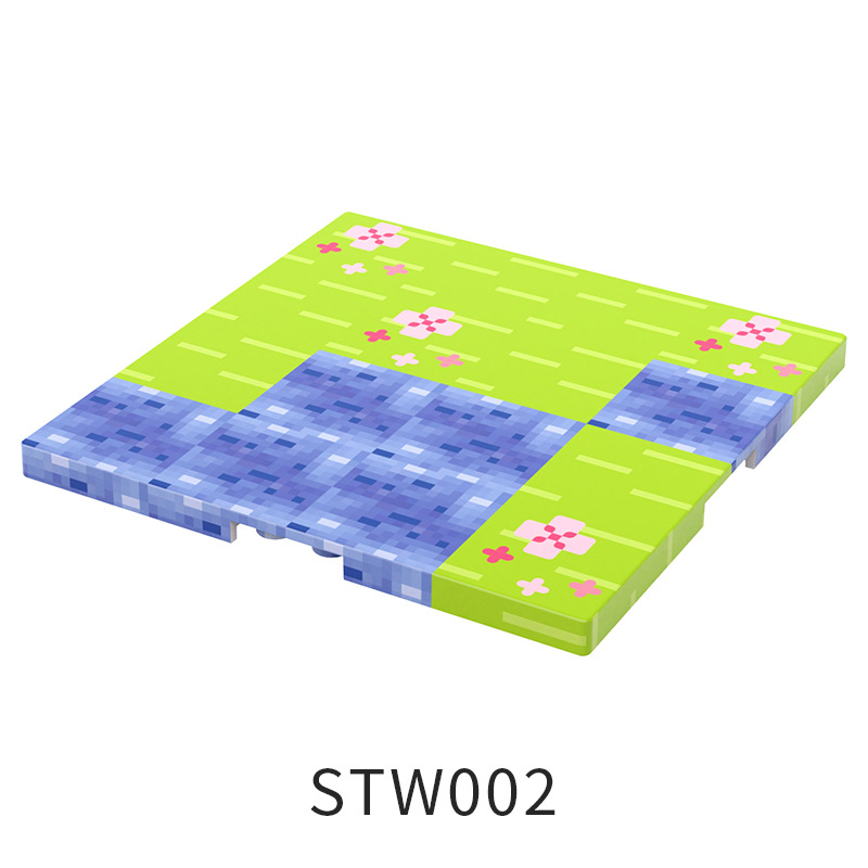 Stw002 Zócalo magnético ribeteado con flores de cerezo - 8805cm