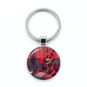Porte-clés pendentif Anime Hell Inn, Hazbin Hotel, dessin animé, vente en gros - Product Image 2