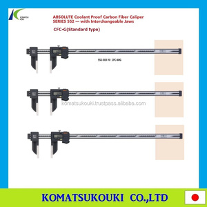 Calibrador Mitutoyo ABS Serie 552 -552-182-10 con Mordazas de Cerámica, Precisión de 0.04 mm, Rango de 20.1-470/620 mm, Batería SR44 - Product Image 2