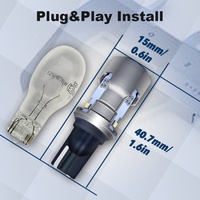 Ampoule LED de signalisation pour voiture JG haute puissance, vente en gros, éclairage intérieur, frein, marche arrière, T15 W16W 1156, T15 7440 7443