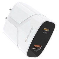 Chargeur mural OEM personnalisé 20W 1C1A, design robuste, sortie puissante, chargeur USB-C