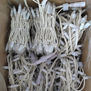 Multi Color LED Christmas <b>String</b> Lights White PVC Wire IP65 Waterproof 10M 100 LED <b>Garden</b> Holiday Outdoor Decoration Dimmable 8 - Product Image 4