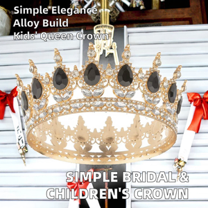 Casque de couronne de mariée de style simple vente chaude pour les décorations de mariage pour la tenue d'anniversaire ou la couronne de reine des enfants - Product Image 3