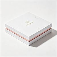 Boîtes d'emballage de peptides écologiques réutilisables portables à fermeture magnétique 3 ml, boîte cadeau rigide personnalisée avec inserts en mousse et gaufrage mat