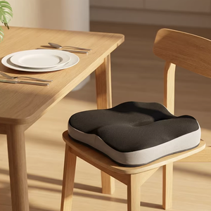 Coussin orthopédique en mousse à mémoire de forme YUE RISE pour chaise, tissé, thérapeutique, post-chirurgical, de soutien maternel, pour soulager la pression du coccyx - Product Image 1