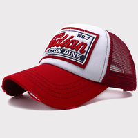 Gorra Trucker de Malla Transpirable en Oferta con Parche Bordado de Esqueleto Indio, Gorra de Béisbol Transpirable para Verano