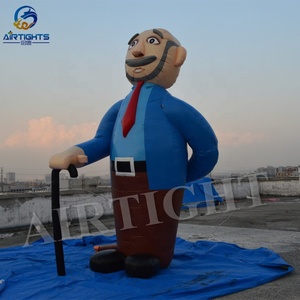 Modelo hinchable <span class=keywords><strong>de</strong></span> 2,7 m <span class=keywords><strong>de</strong></span> altura, dibujo animado gigante <span class=keywords><strong>de</strong></span> Holanda, anciano inflable - Product Image 1