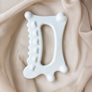 Massaggiatore Guasha in Ceramica, Strumenti per Scraping Viso e Corpo, Accessori per la Bellezza - Product Image 3