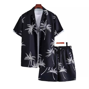 <span class=keywords><strong>Camisas</strong></span> de manga corta de estilo informal de moda de verano para hombres Diseño simple Integración de elementos de moda Desbloqueo de estilos de verano - Product Image 1