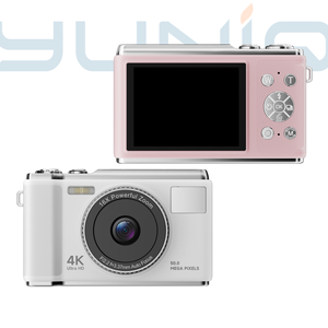 กล้องเด็ก Yuniq กันน้ำ 16X 4K HD 50MP เลนส์คู่ ถ่ายวิดีโอ 1080P รองรับ MicroSD มุมกว้าง 120 องศา แบตเตอรี่ 1000mAh กล้องดิจิตอล - Product Image 1