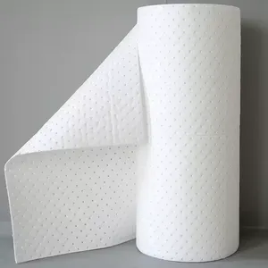 Bảo Vệ Môi Trường Pit Trắng Siêu Thấm Nặng Nhiệm Vụ Dùng Một Lần Lint-Miễn Phí Không Dệt Vải Cuộn - Product Image 1