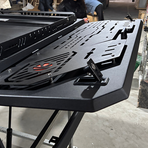 Capot de camionnette haut de gamme en alliage d'aluminium verrouillable pour camping tout-terrain et rangement de la benne de pick-up pour <span class=keywords><strong>Ford</strong></span> F150 <span class=keywords><strong>Raptor</strong></span> - Product Image 4