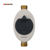Compteur d'eau ultrasonique de haute précision et durable, fournisseur chinois, qualité DN15-DN40 R400/R250, laiton, IP68, RS485 Modbus LoRaWAN